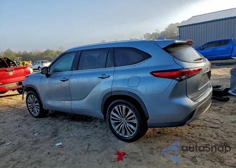 2021 Toyota Highlander Platinum из США, поврежденный, VIN 5TDFZRAH3MS073634